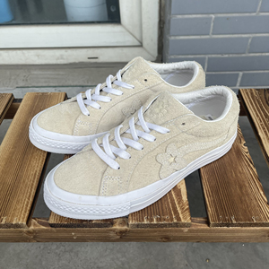 匡威小花联名36.5码 米白色 one star 正品_阿里巴巴找货神器