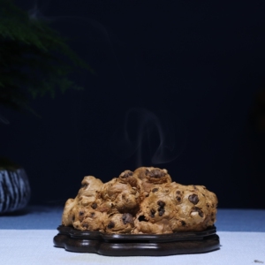 荔枝木瘤香炉龙眼木香炉熏香炉盘香炉摆件