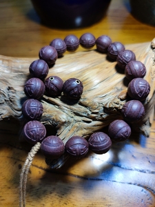 雍正避暑香珠手串清宫古法药香和香手工合香佛珠香丸念珠手链男女