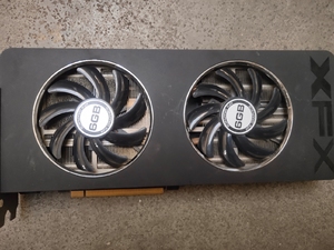 讯景r9 280x 6g 384bit d5 黑狼游戏显卡坏