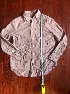 拉夫劳伦 Polo儿童长袖衬衫M（10-12）码 全棉面料