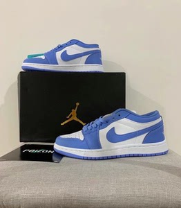 240 aj1低帮北卡蓝 情人节 橘黄 36～44码