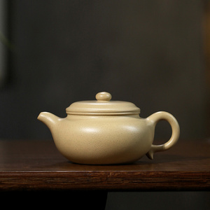 国工裴老师 全手工仿古壶 黄龙山原矿四号井本山绿泥 紫砂壶茶壶