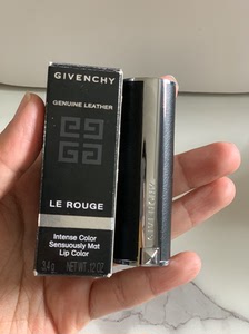 纪梵希小羊皮323梅子色口红