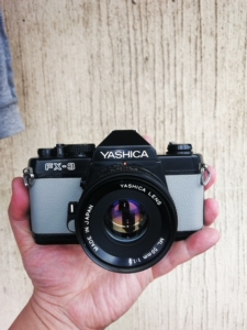 雅西卡yashica fx3  单反相机  浅灰色