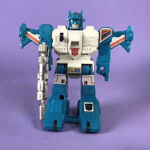 g1 上旋 双钻 弹跳战士 变形金刚 孩之宝 1985 品相