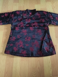 大襟手工花棉袄