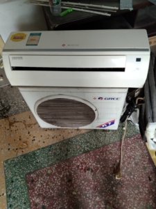 二手格力1.5匹福乐园变频空调,带3米原装铜管!