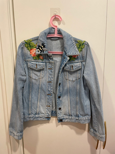 000人付款淘宝off white ow 男士涂鸦印花牛仔外套,非gucci金融