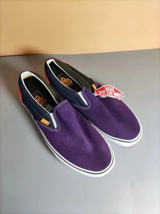 【无鞋盒捡漏】45码VANS男款 紫色一脚蹬板鞋