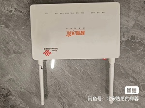 重庆联通千兆光猫中兴F677 1个千兆口  带2.4G无线W