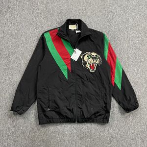 gucci 古驰 虎头条纹校服外套 s码/9新/无配件 污渍