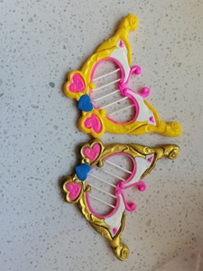 巴啦啦小魔仙美雪魔仙竖琴 弓琴 迷你版