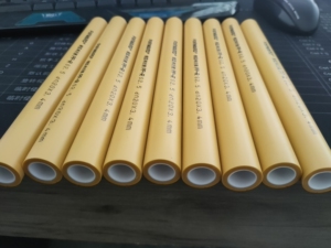 淮安处理一批德国弗沃德水管正品ppr 黄色瓷蕊双层抗菌家装冷