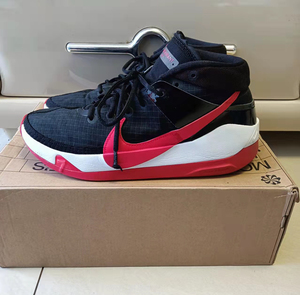 nike kd13黑红 国外版 42码 保真 无盒 不正包退