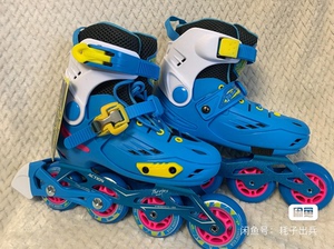 动感精灵2轮滑鞋溜冰鞋直排轮旱冰鞋男女儿童可调溜冰鞋