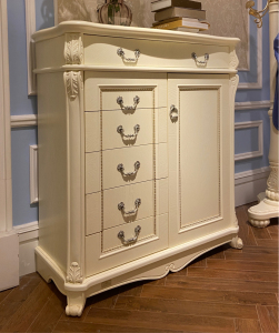 美加华庭家具工厂库存现货品质保证:斗柜,白橡木实木,开放式油