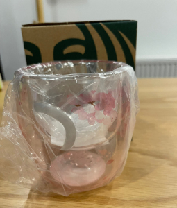starbucks 星巴克猫爪杯猫尾杯,粉色全新.