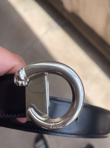 cartier卡地亚豹子头腰带,表面镀钯的,钯现在价格很贵哦
