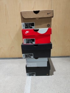 空军77aj鞋盒25,耐克休闲鞋盒10,实体店正品95新,货量