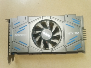 自用显卡 影驰gtx700,正常使用,成色新.售出不退不换