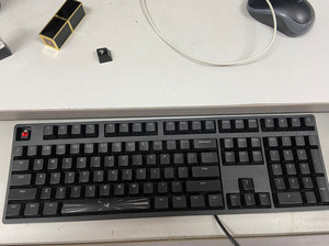 魔力鸭m2s蓝光原厂樱桃红轴机械键盘