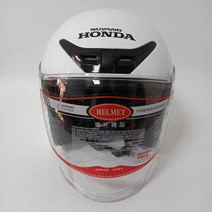 五羊本田原厂摩托车头盔238国标电动四季安全帽通风骑行本田半