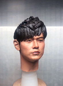 非eb,非ht,1/6兵人头雕,1/6周杰伦头雕涂装.肥伦头