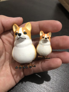 狗鸟盲盒,柯基犬两只打包.不包邮,原价出,漫展上买的,没摆过