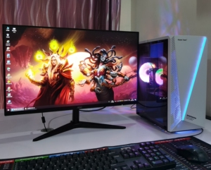 刚买40万分电脑主机吃鸡高配电脑主机超i7 台式机