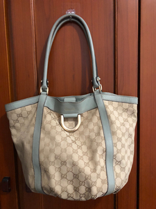 gucci古驰菜篮子包,正品正品绝版,真的很好看很实用,包背