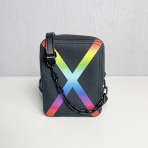 [9.9新]lv路易威登相机包彩虹系列款单肩斜挎包男女通用