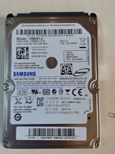 三星640g笔记本机械硬盘 笔记本硬盘 可做移动硬盘 无坏道