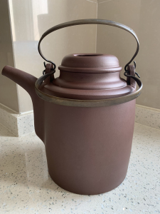 00老城隍淘宝拾得居士 凌国备拾得斋全手工供春壶凌国备拾得斋造