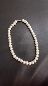 妈妈礼物系列，孟加拉深海天然珍珠，正圆无暇大珍珠项链。直径9