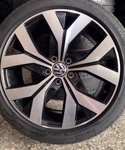 18寸大众迈腾轮毂带胎一套  原车正品轮毂 拆车件 适配:凌