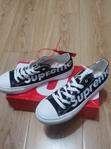 superme帆布鞋 闲置转让,全新