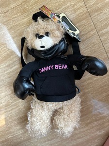 Danny+BEAR+丹尼熊潮牌双肩背包小熊公仔零钱包装饰包