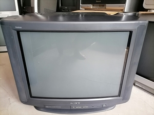 索尼显像管电视机