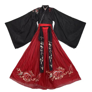 汉服6米夜弦歌上襦 下裙 s码