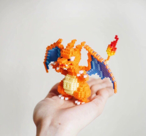 宝可梦 小火龙 拼豆图纸 拼豆豆