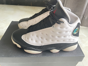 耐克nike乔丹aj13黑白熊猫运动鞋篮球鞋