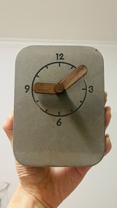 【出闲置】NOME北欧台式钟座钟桌面摆件创意家用钟表时钟卧室