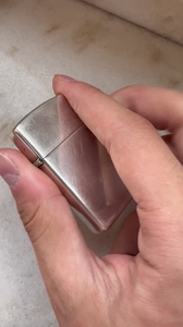 zippo纯银80年代