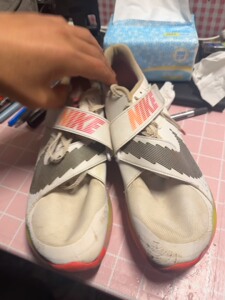 菲迪的梦耐克跳远钉鞋三级跳钉鞋气垫跳鞋nike air zo_阿里巴巴找货