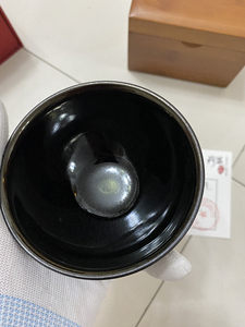 00lipcfk淘宝全新 建盏曜变泰斗徐祖亮,国宝神曜,全满金光,底部带