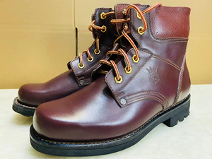 老式皮鞋3516高腰皮靴,战术靴工装靴,97款皇家战斗靴棕色