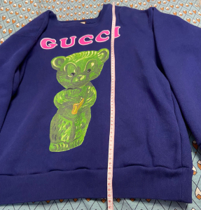 gucci小熊软糖卫衣,长袖t恤,正品,万象城购入