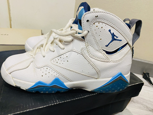 95新 已做完护理 air jordan 7 aj7法国蓝