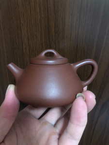 紫砂壶,石瓢,紫泥,唐志平作品,100cc左右,2013年作